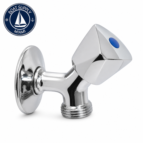 Scandvik 10187P Stainless Steel Washdown Spigot | Grifo de Lavado Marino en Acero Inoxidable Scandvik 10187P