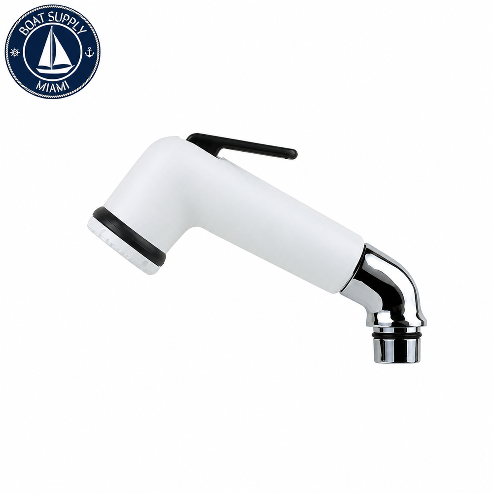 Scandvik 10278P Elbow Sprayer Handle, White | Manija de Rociador Tipo Codo Scandvik 10278P, Blanca