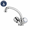 Scandvik 10438P Chrome Plated Brass Galley Mixer With High-Reach Swivel Spout, Standard Knob | Mezcladora Marina para Galley Scandvik 10438P