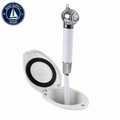 Scandvik 12106P Recessed Push-Button Transom Shower (Includes White handle, Cup, Cap and 6' White Hose | Ducha Marina Empotrable Scandvik 12106P