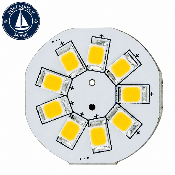 Scandvik 41000P Light G4 Back Pin 6 LED Warm White | Luz G4 Posterior Pin 6 LED Cálida Blanca Blanco Cálido Blanca Scandvik 41000P