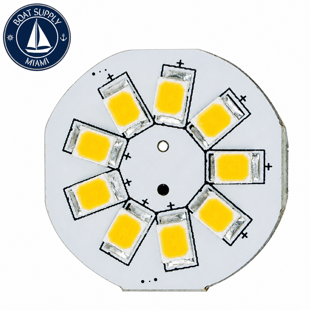 Scandvik 41000P Light G4 Back Pin 6 LED Warm White | Luz G4 Posterior Pin 6 LED Cálida Blanca Blanco Cálido Blanca Scandvik 41000P