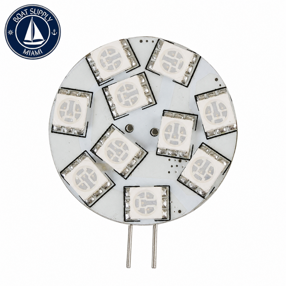 Scandvik 41033P Light G4 Side Pin 10 LED Red | Luz G4 Lateral Pin 10 LED Roja Roja Scandvik 41033P