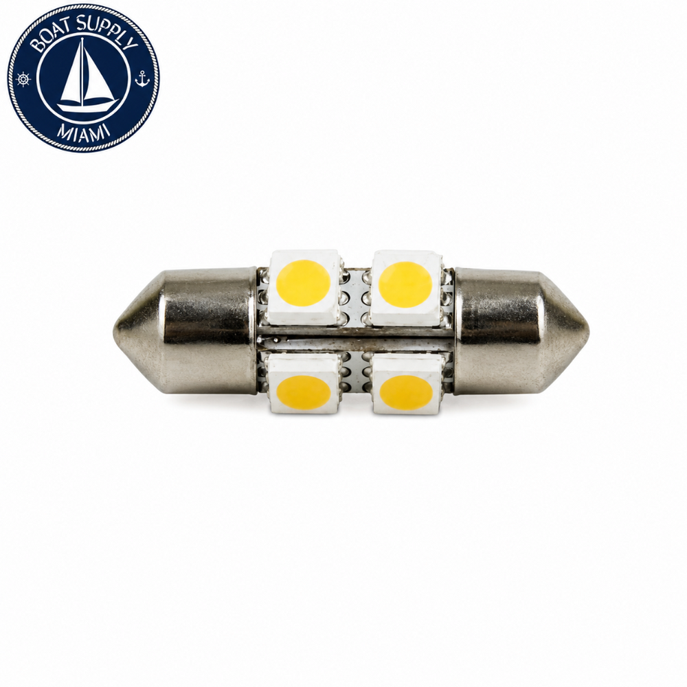 Scandvik 41035P LED 31mm Fest 360 Deg 12/24vc | LED 31mm Fest 360 Deg 12/24vc Scandvik 41035P