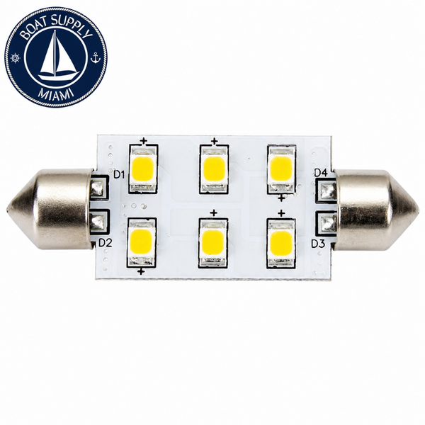 Scandvik 41105P Bulb LED Festoon 42mm | Bombillo de Repuesto Scandvik 41105P