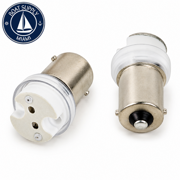 Scandvik 41121P Bayonet Base G4 Adapter BA15S | Adaptador de Bombillo Scandvik 41121P