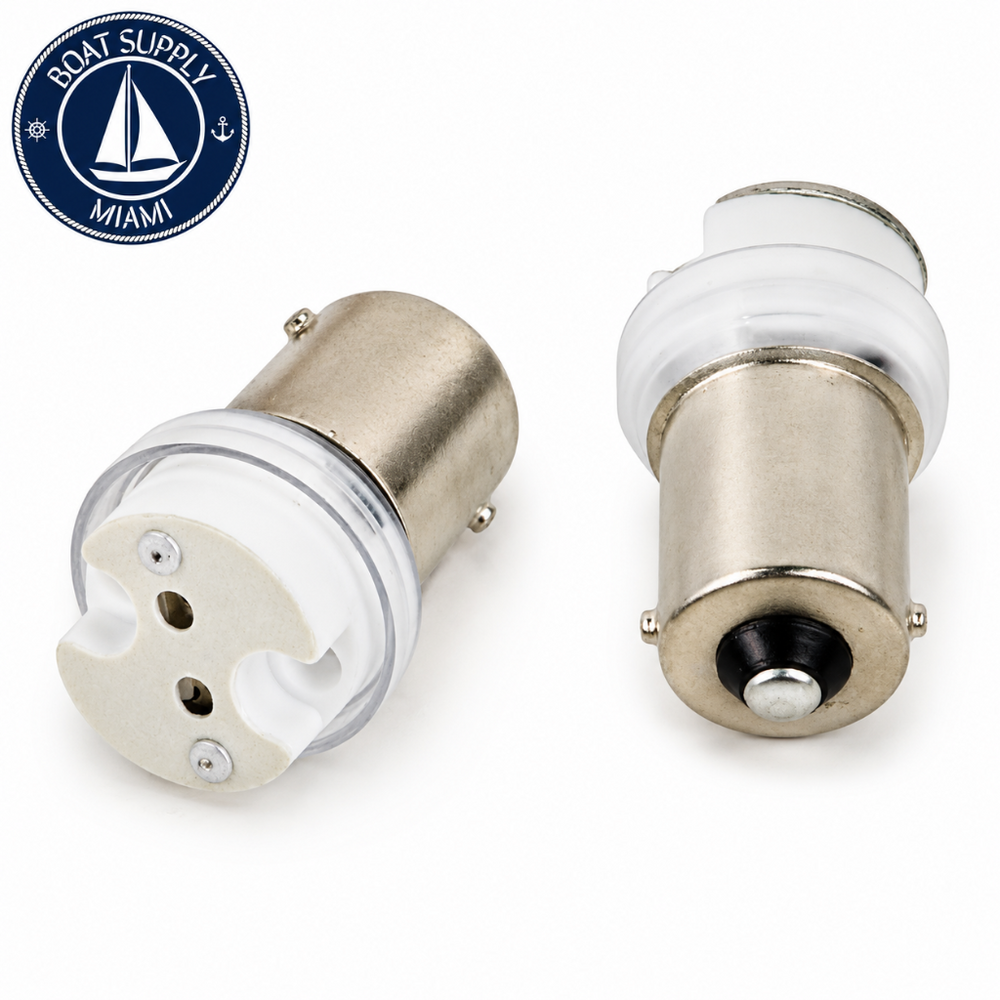 Scandvik 41121P Bayonet Base G4 Adapter BA15S | Adaptador de Bombillo Scandvik 41121P