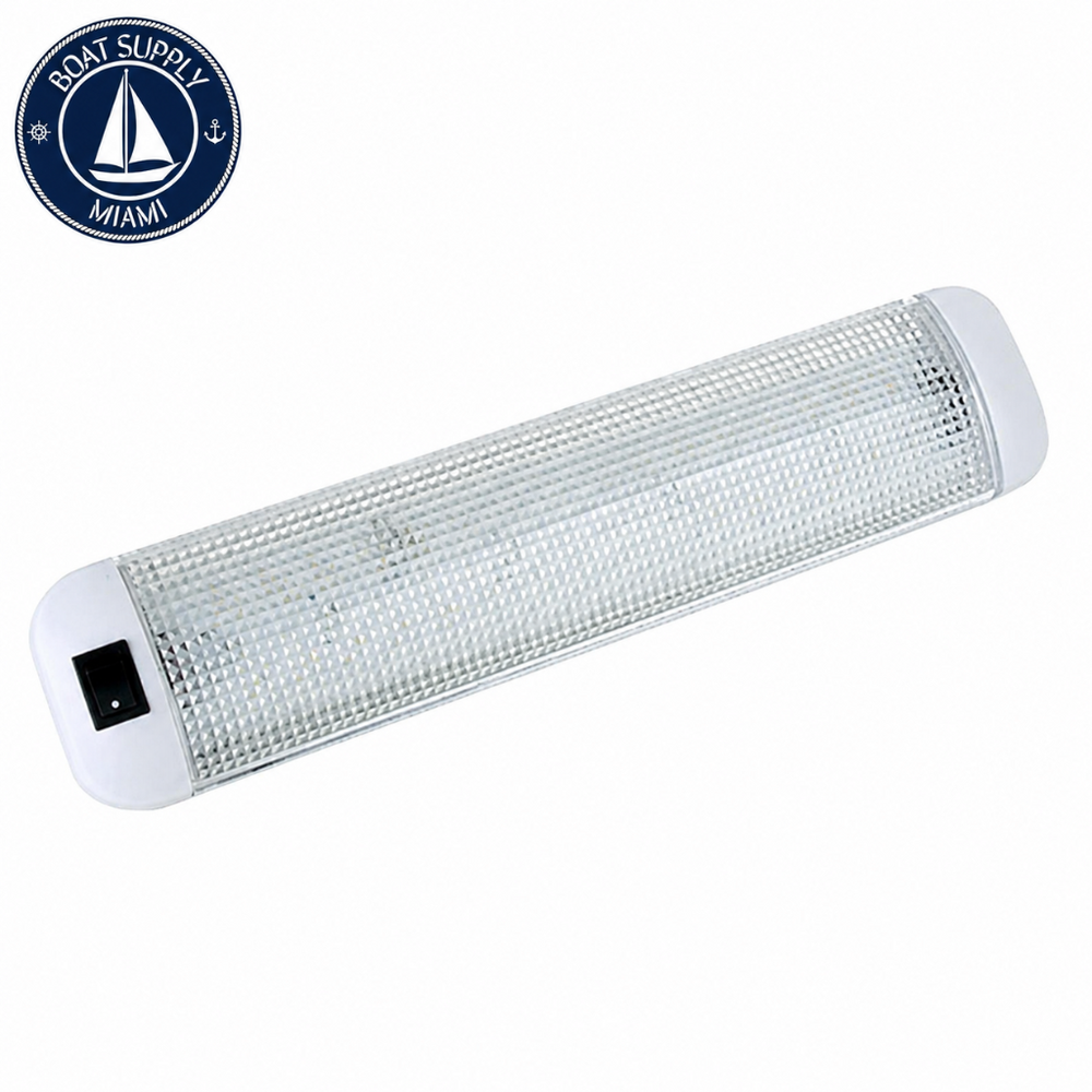 Scandvik 41364P LED Interior Bunk or Cabin Light with Switch 10-30V IP40 | LED Interior Bunk or Luz LED de Cabina con Interruptor 10-30V IP40 Scandvik 41364P