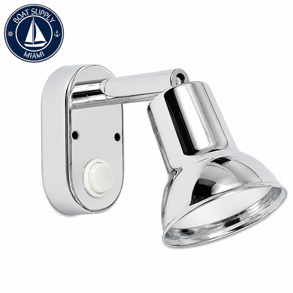 Scandvik 41366 LED Reading Light Chrome | Luz LED de Lectura Cromado Scandvik 41366