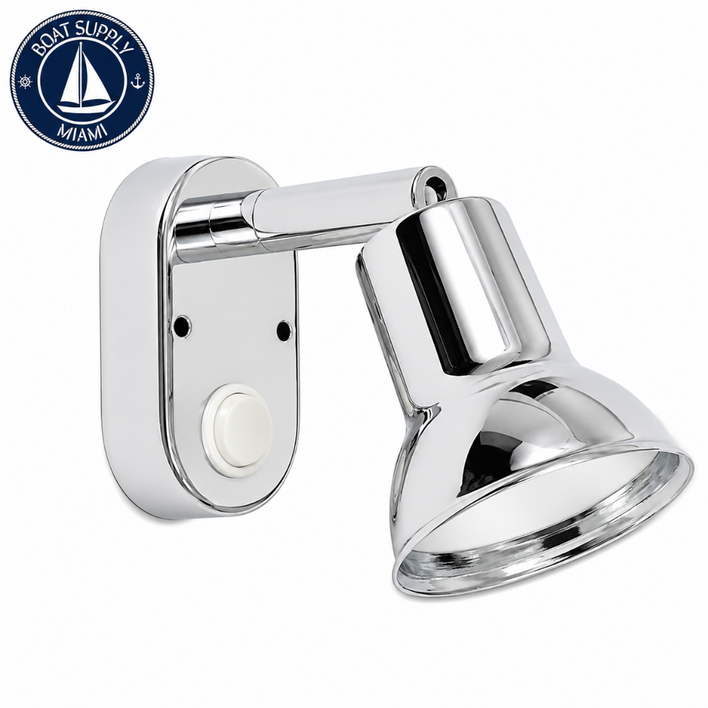 Scandvik 41366 LED Reading Light Chrome | Luz LED de Lectura Cromado Scandvik 41366