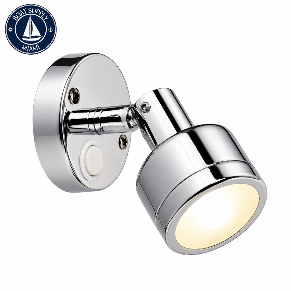 Scandvik 41397P Allure LED Reading Light Stainless Steel 10-30V | Allure Luz LED de Lectura Acero Inoxidable 10-30V Scandvik 41397P