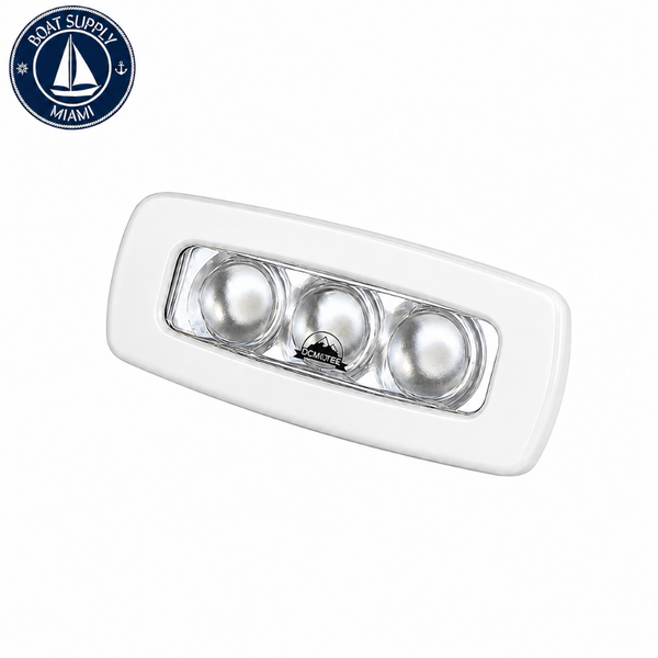 Scandvik 41450P Small Super Bright LED Spreader Light White 700 Lumens | Luz LED Spreader Súper Brillante Blanca de 700 Lúmenes Scandvik 41450P