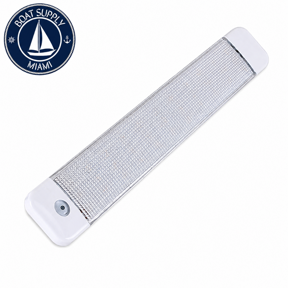 Scandvik 41480P Touch Switch Bunk Light Surface Mount White/Blue | Touch Switch Luz LED de Litera Montaje Superficial Blanco/Azul Scandvik 41480P