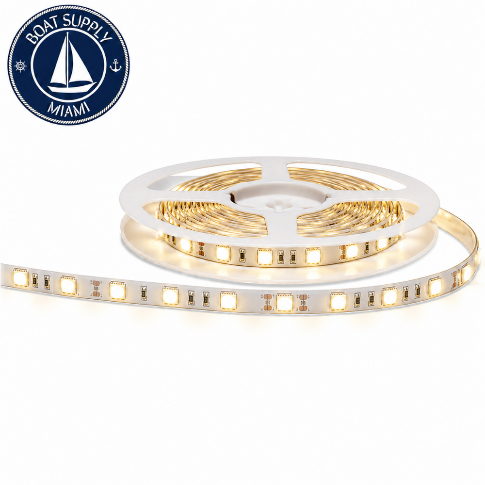 Scandvik 41510P LED 5 Meter Flex Strip 12mm Warm White | Tira LED Flexible de 5 Metros 12mm Blanco Cálido Scandvik 41510P