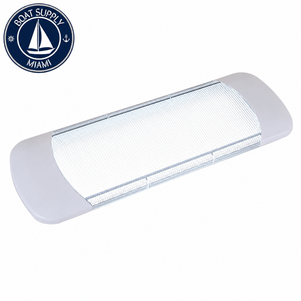 Scandvik 41593P E-1680 LED AC/DC Engine Room/Utility Light Surface or Flush Mount | E-1680 LED AC/DC Engine Room/Utility Luz Surface or Montaje Empotrado Scandvik 41593P