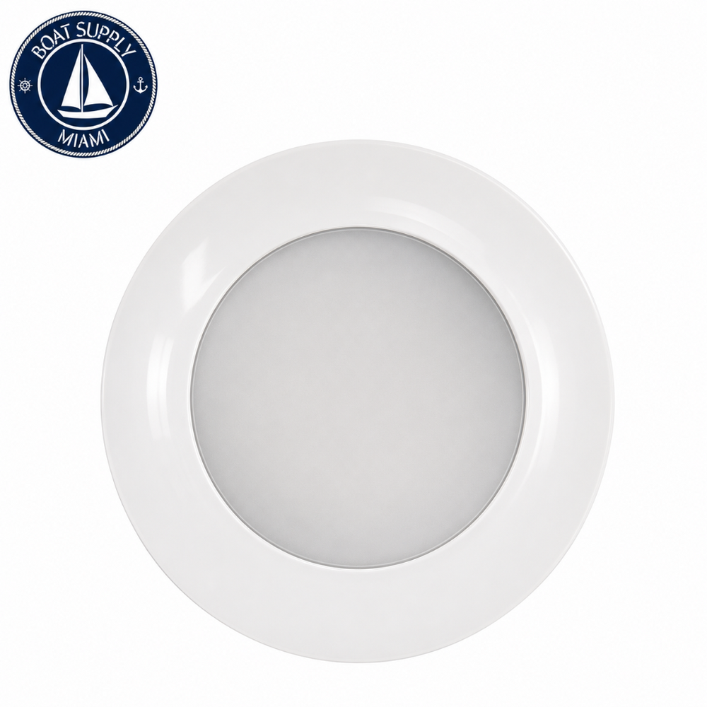 Scandvik 41672P S3 Surface Mount LED Downlight Cool White/Blue | S3 Downlight LED de Montaje Superficial Blanco Frío/Azul Scandvik 41672P
