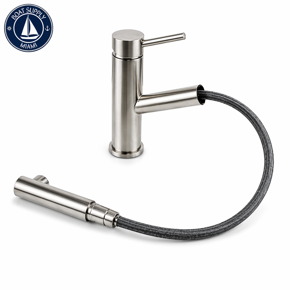 Scandvik 74122 Galley Mixer Stainless Steel Nordic | Mezcladora Marina para Galley Scandvik 74122
