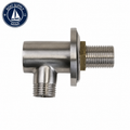 Scandvik 74165 Stainless Steel Bulkhead Elbow Connector 1/2" NPS-M | Conector Codo Pasamuros Marino en Acero Inoxidable 1/2" NPS-M Scandvik 74165
