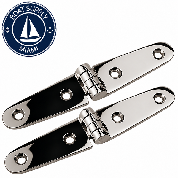 Sea-Dog 205400-1 Marine Strap Hinge 316 Stainless Steel Bisagra de Correa Marina de Acero inoxidable 316 Sea-Dog 205400-1