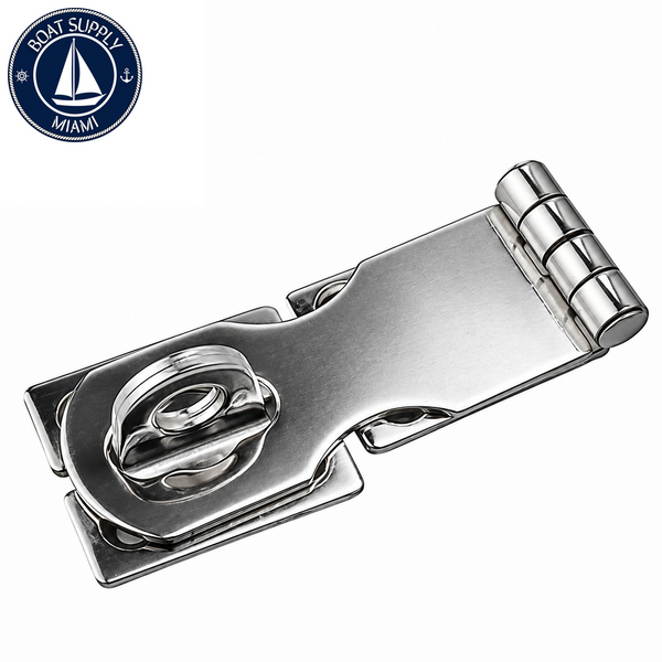 Sea-Dog 221120-1 Marine Hasp 2-7/8" 304 Stainless Steel Pestillo Marino 2-7/8" de Acero inoxidable 304 Sea-Dog 221120-1