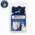 Sea-Dog 302106006NV-1 Double Braided Nylon Fender Line 2-Pack 1/4" x 6' Navy | Línea para Defensa de Nylon Doble Trenzado Paquete de 2 1/4" x 6' Azul Marino