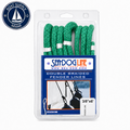 Sea-Dog 302110006GN-1 Double Braided Nylon Fender Line 2-Pack 3/8" x 6' Green | Línea para Defensa de Nylon Doble Trenzado Paquete de 2 3/8" x 6' Verde