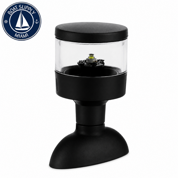 Sea-Dog 400042-1 LED All Around Light Fixed Mount Black 2NM | Luz LED Todo Horizonte de Montaje Fijo Negra 2NM Sea-Dog 400042-1