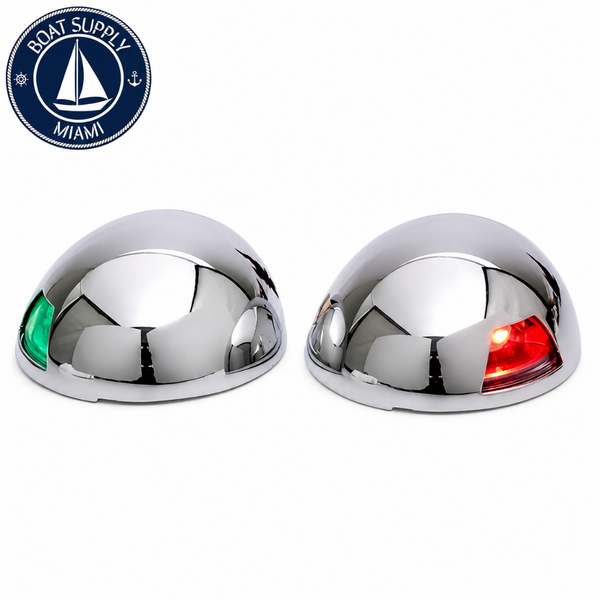 Sea-Dog 400069-1 LED Top Mount Side Light Set - Stainless Steel | Set de Luces Laterales LED de Montaje Superior de Acero Inoxidable Sea-Dog 400069-1