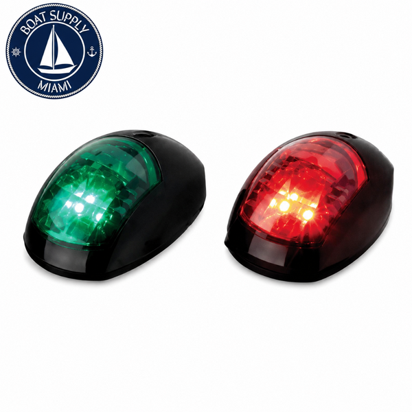 Sea-Dog 400073-1 Black LED Side Mount Lights Pair | Par de Luces Laterales LED de Montaje Lateral Negras Sea-Dog 400073-1