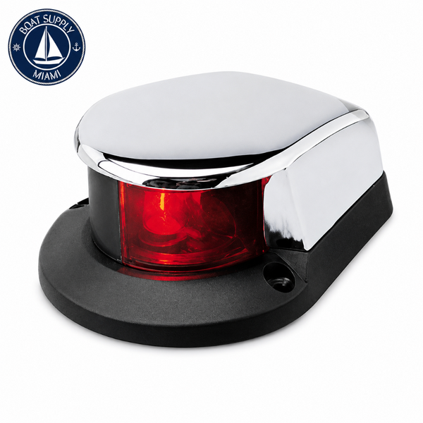 Sea-Dog 400157-1 Die Cast Chrome Zinc Combination Bow Light | Luz Combinada de Proa de Zinc Cromado Fundido Sea-Dog 400157-1