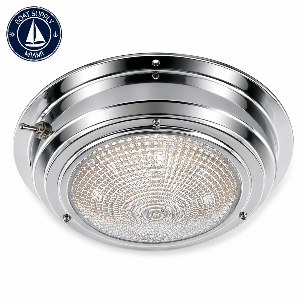 Sea-Dog 400193-1 Stainless LED Dome Light 4 in | Stainless Luz LED de Domo 4 pulg. Sea-Dog 400193-1