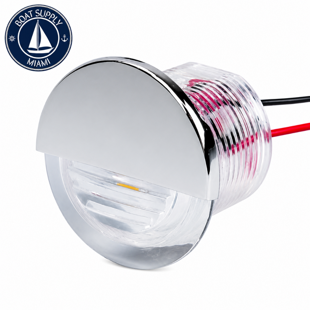 Sea-Dog 401274-1 LED Round Courtesy Light Blue | Luz LED Rojoonda de Cortesía Azul Sea-Dog 401274-1