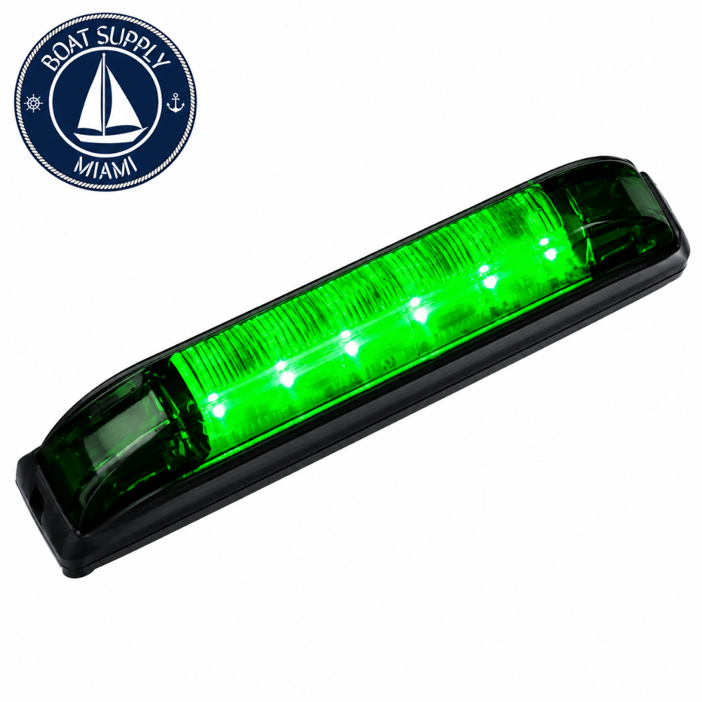 Sea-Dog 401447-1 6 LED Strip Light Green | Tira de Luz LED Verde Sea-Dog 401447-1