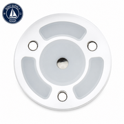 Sea-Dog 401835-3 LED Round Mirror Light with Dimmer White/Blue | Luz LED Rojoonda para Espejo con Dimmer Blanco/Azul Sea-Dog 401835-3