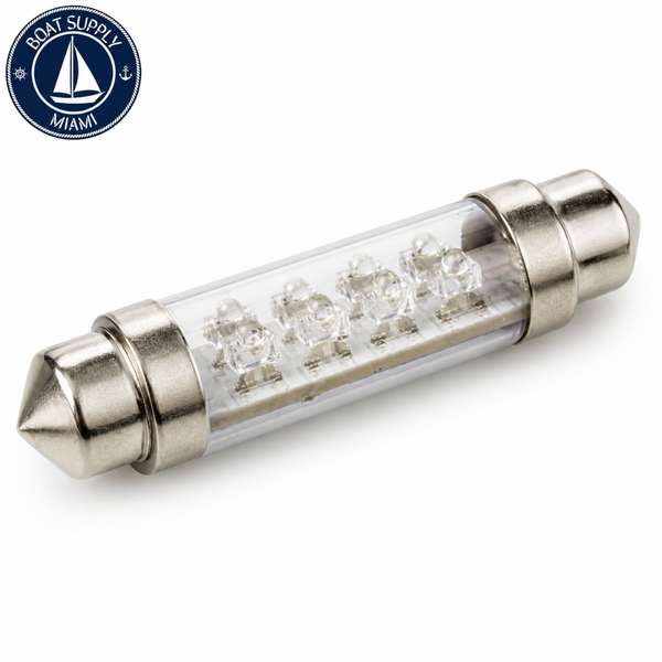Sea-Dog 442237-1 6 LED Festoon Bulb 1-1/2" 1 Card | Bombillo de Repuesto Sea-Dog 442237-1