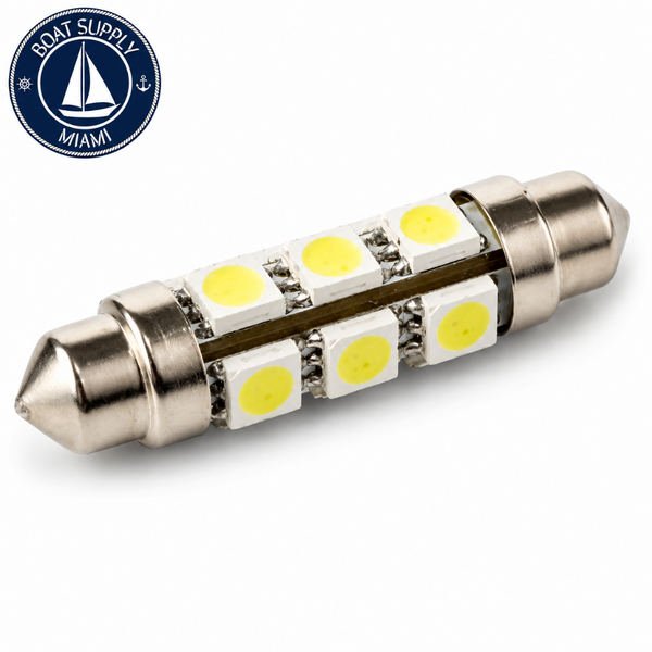 Sea-Dog 442436-1 6 LED Festoon Bulb 1-1/2" | Bombillo de Repuesto Sea-Dog 442436-1