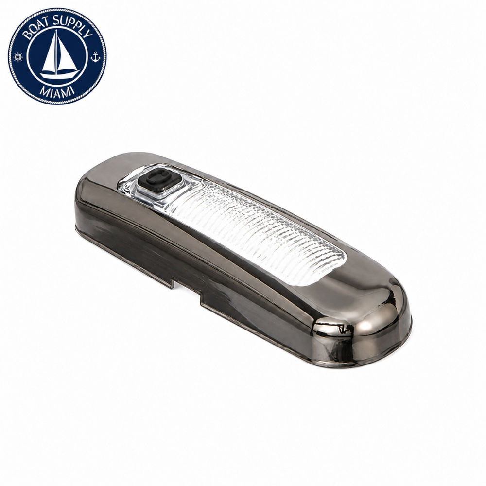 Seachoice 50-03131 LED Surface Mount Area Light 220 Lumens Stainless Steel  LED Luz LED de Área de Montaje Superficial 220 Lumens Acero Inoxidable Seachoice 50-03131