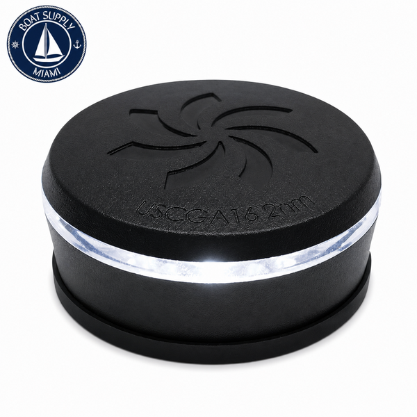 Seachoice 50-03141 LED Waketower All-Round Navigation Light Black 2.5 in | Luz LED Todo Horizonte para Waketower Negra de 2.5 pulgadas Seachoice 50-03141