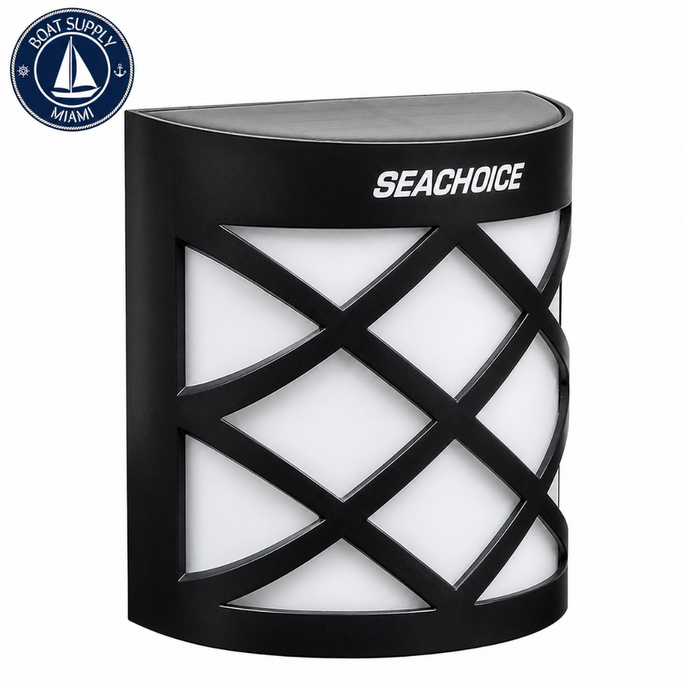 Seachoice 50-03708 Solar Side-Mount Party LED Lamp | Lámpara LED Solar Decorativa Seachoice 50-03708
