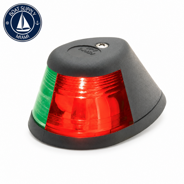 Seachoice 50-04901 Bi-Color Bow Light - Black Housing | Luz de Proa Bicolor con Carcasa Negra Seachoice 50-04901