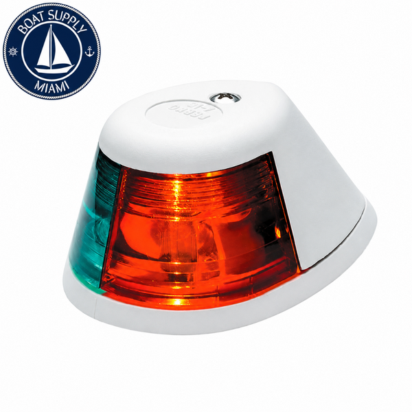 Seachoice 50-04911 Bi-Color Bow Light - White Housing | Luz de Proa Bicolor con Carcasa Blanca Seachoice 50-04911