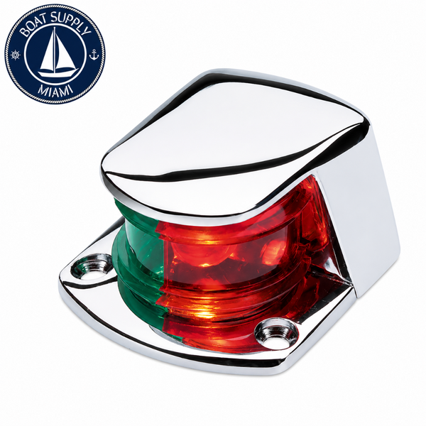 Seachoice 50-04981 Zamak Bi-Color Bow Light | Luz de Proa Bicolor de Zamak Seachoice 50-04981