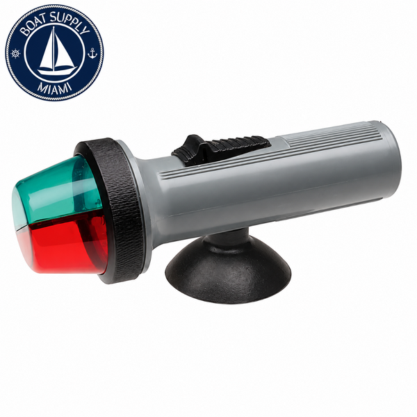 Seachoice 50-06201 LED Portable Battery Operated Bow Light with Suction Cup | Luz LED Portátil de Proa con Ventosa a Batería Seachoice 50-06201