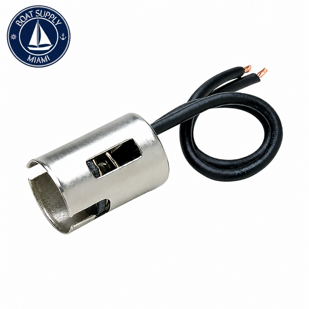 Seachoice 50-08321 Bayonet Socket-brastainless Steel-4 Lead | Socket para Luz Seachoice 50-08321