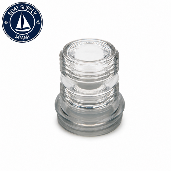 Seachoice 50-08551 Clear Fresnel Globe Replacement 2-1/2 in | Globo Fresnel Transparente de Repuesto de 2-1/2 pulgadas Seachoice 50-08551