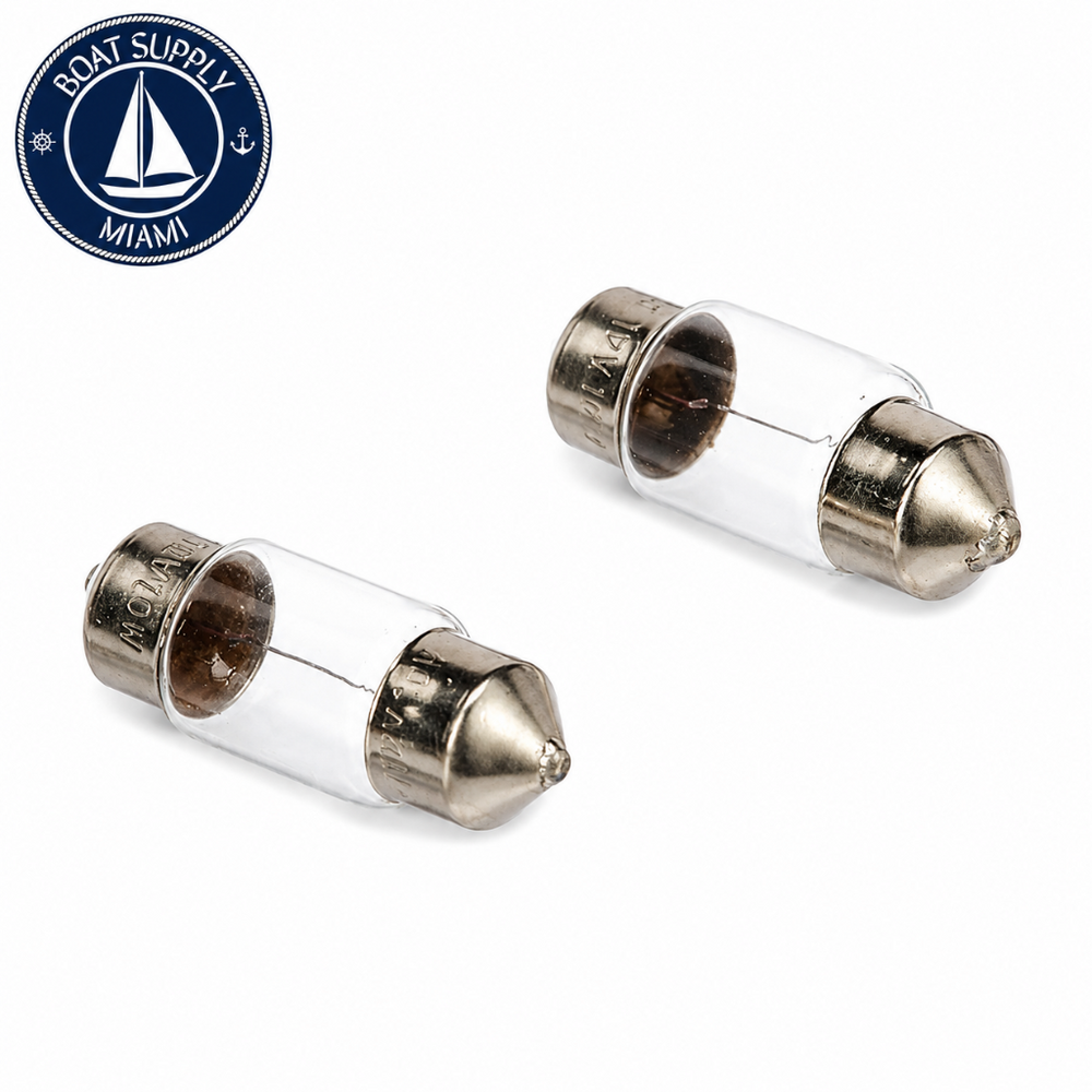 Seachoice 50-09891 Replacement Festoon Bulb for Utility/Compartment Light | Replacement Festoon Bulb for Utility/Luz de Compartimiento Seachoice 50-09891
