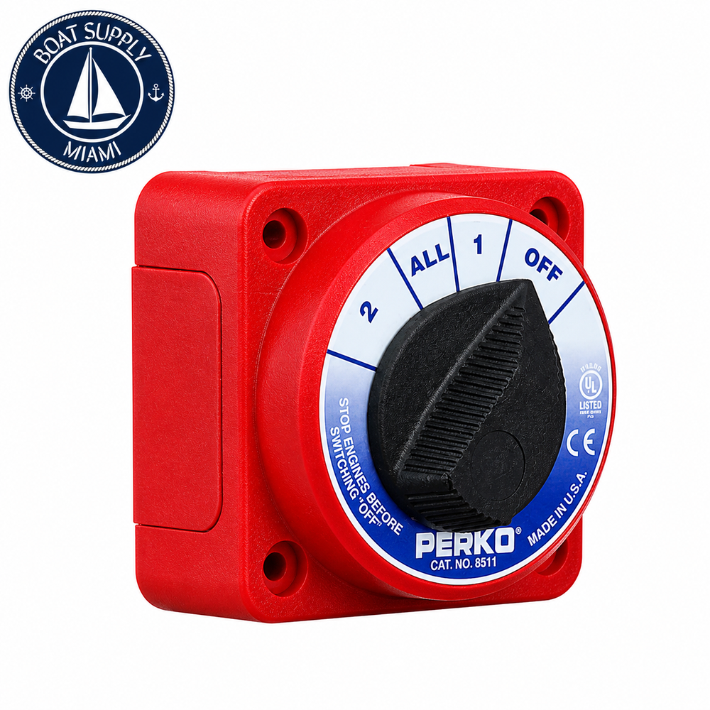 Seachoice 50-11531 Compact Battery Selector Switch | Selector de Batería Compacto Seachoice 50-11531