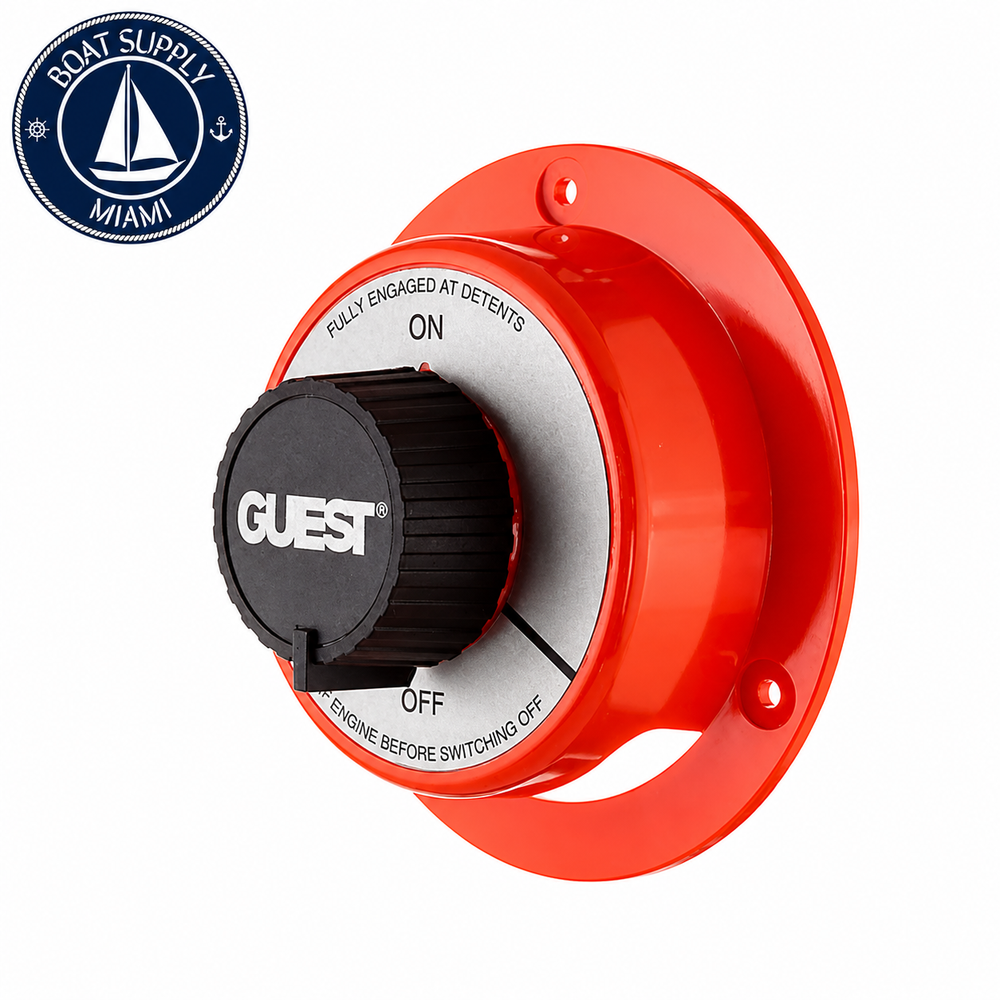 Seachoice 50-11553 2-Position Battery Select Switch Without Lock | Selector de Batería de 2 Posiciones sin Cerradura Seachoice 50-11553