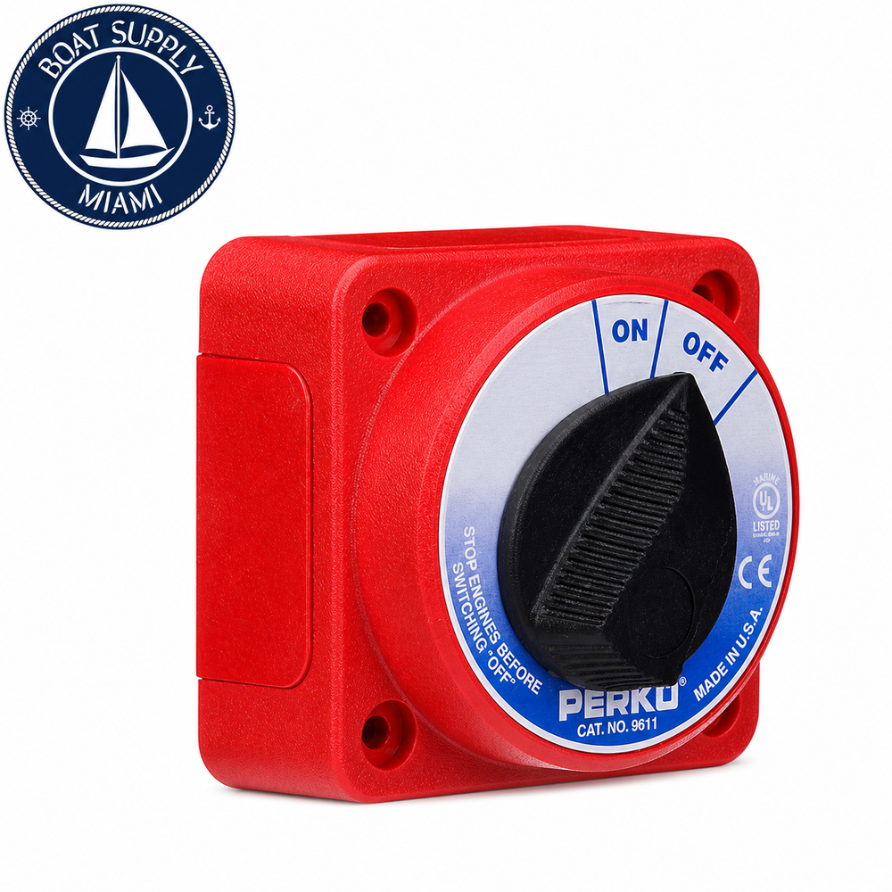 Seachoice 50-11561 Compact Main Battery Switch | Interruptor Principal de Batería Compacto Seachoice 50-11561