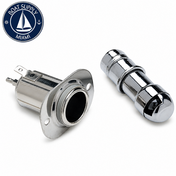 Seachoice 50-15111 Chartlight/Cigarette Lighter Chrome Plated 12V | Chartlight/Encendedor 12V Cromado Seachoice 50-15111